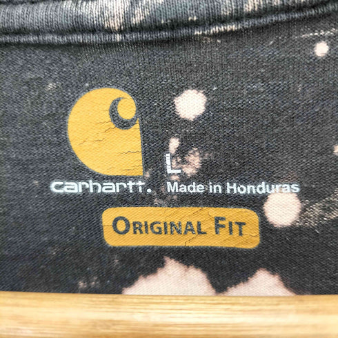 カーハート Carhartt タイダイ染め ORIGINAL FIT ワンポイントロゴ S/S ポケットTシャツ メンズ import:L