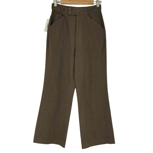 KIARIS VINTAGE レーヨン混スラックス レディース 38