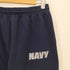 ユーエスネイビー U.S.NAVY USA製 リフレクター スウェットパンツ メンズ JPN:L
