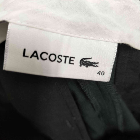ラコステ LACOSTE ウールタッチ2タック ワイドパンツ メンズ 40