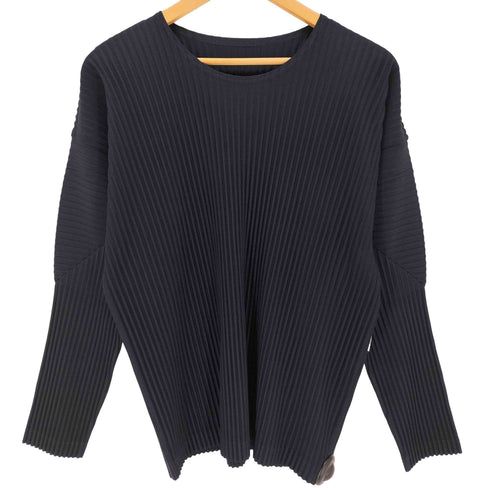 オムプリッセイッセイミヤケ HOMME PLISSE ISSEY MIYAKE プリーツラウンドネックカットソー メンズ JPN:2