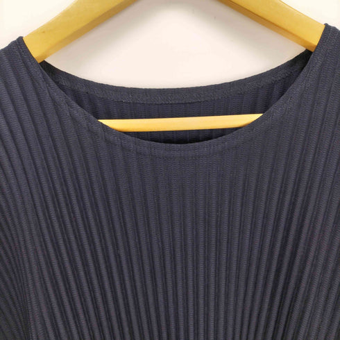 オムプリッセイッセイミヤケ HOMME PLISSE ISSEY MIYAKE プリーツラウンドネックカットソー メンズ JPN:2