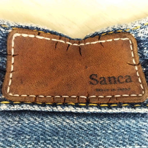 サンカ Sanca 15.5oz DENIM TAPERD 5P USED テーパードデニム メンズ JPN:2