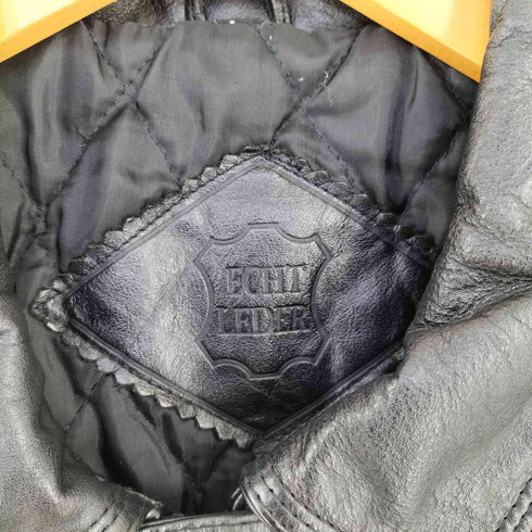 エヒデスレザー ECHT LEDER カウレザー 裏地キルティング フライトジャケット メンズ