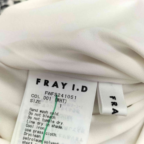 フレイアイディー FRAY I.D フラワーマルチプリントナロースカート レディース JPN:1