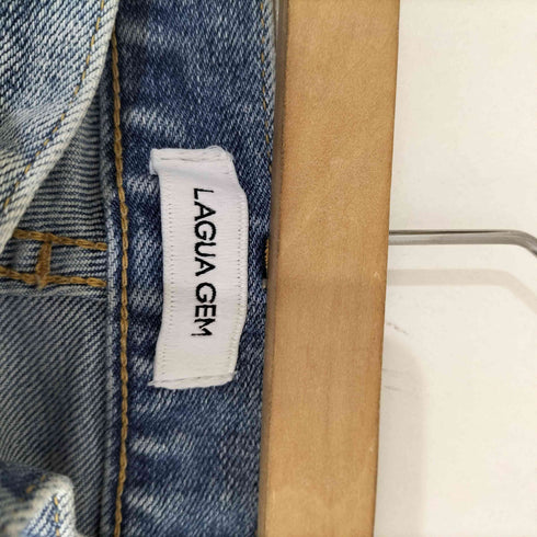 ラグアジェム LAGUA GEM BELL HEM DENIM ベルヘムデニム レディース 25