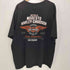 ハーレーダビッドソン HARLEY-DAVIDSON 両面プリント スカル 髑髏 骸骨 クルーネックTシャツ メンズ