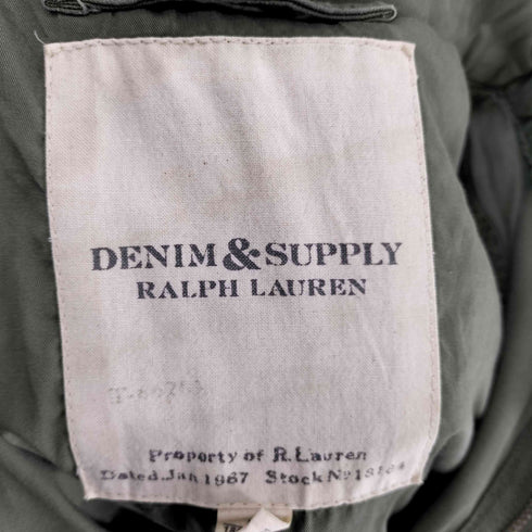 デニムアンドサプライ ラルフローレン DENIM & SUPPLY RALPH LAUREN タロンジップ M65ミリタリージャケット メンズ import:L