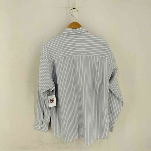 オーラリー AURALEE WASHED FINX TWILL STRIPE SHIRTS メンズ JPN:4