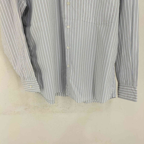 オーラリー AURALEE WASHED FINX TWILL STRIPE SHIRTS メンズ JPN:4
