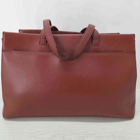 アニエスベーボヤージュ agnes b. VOYAGE カウレザー シボ革ハンドバッグ レディース