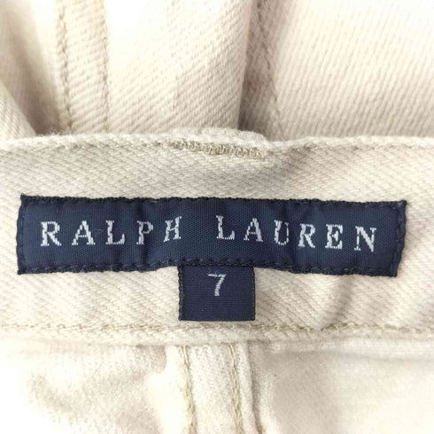 ラルフローレン RALPH LAUREN ジップフライ デニム パンツ レディース 34