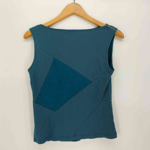 イッセイミヤケ ISSEY MIYAKE ノースリーブ 異素材 トップス レディース