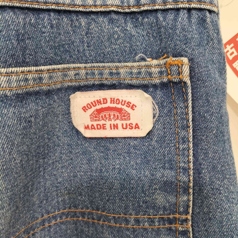 ラウンドハウス ROUND HOUSE 90-2000s デニムペインターパンツ メンズ 36×32