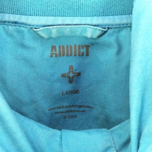 アディクト ADDICT 裏地メッシュ マウンテンパーカー ジップアップパーカー メンズ import:L
