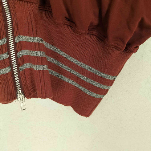 ジャンポールゴルチエ Jean Paul GAULTIER BOXING サテンジップパーカー レディース JPN:L