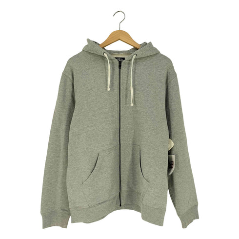 ステューシー Stussy OLD オールド 紺タグ ロゴ刺繍 ジップアップパーカー メンズ import:L