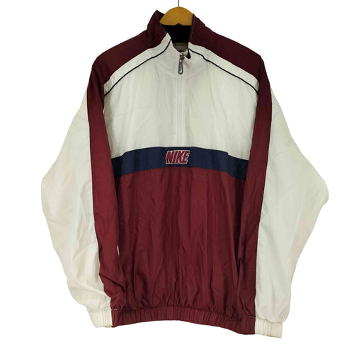 ナイキ NIKE 90-00S 白タグ ハーフジップジャケット メンズ JPN:XL