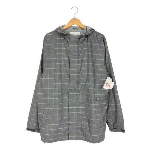 ステューシー Stussy AUTHENTIC GEAR 紺タグ 裏地メッシュ チェック マウンテンパーカー メンズ import:L