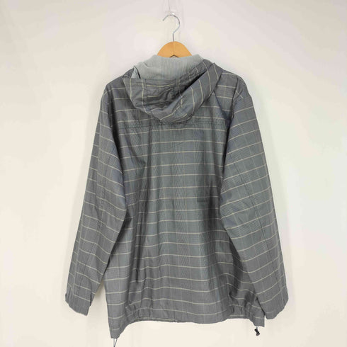 ステューシー Stussy AUTHENTIC GEAR 紺タグ 裏地メッシュ チェック マウンテンパーカー メンズ import:L