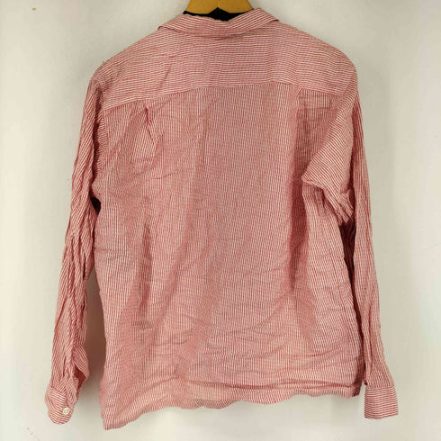 ぺニーズタウンクラフト PENNEYS TOWNCRAFT 60S 船タグ ストライプ L/S 開襟シャツ メンズ import:M
