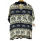 S/S 総柄 レーヨン 開襟シャツ メンズ 2XL