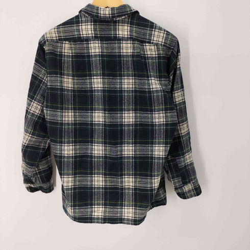 ペンドルトン PENDLETON 70S 開襟ウールチェックシャツ オープンカラー メンズ JPN:M