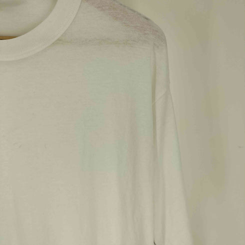 USA製 オーバーサイズ コットンポリ プレーンTシャツ シングルステッチ メンズ ONE SIZE