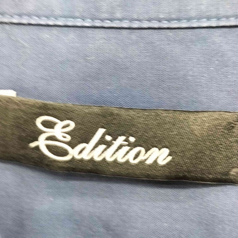 エディション Edition TENCEL POPLIN セルロース シャツ ワンピース レディース FREE