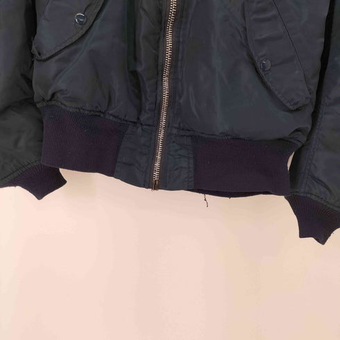 アルファインダストリーズ ALPHA INDUSTRIES 90S MA-1 ボンバージャケット フライトジャケット ネイビー メンズ JPN:M