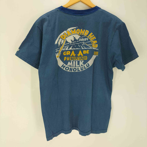 サンサーフ SUN SURF グラフィックプリントリンガークルーネックTシャツ メンズ