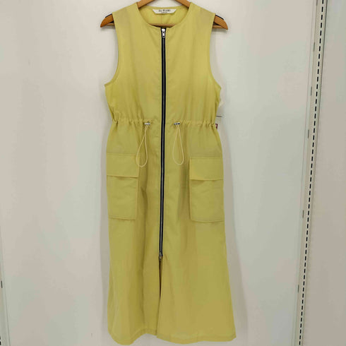レイビームス Ray BEAMS カーゴ ポケット ジップ ジレ ワンピース レディース