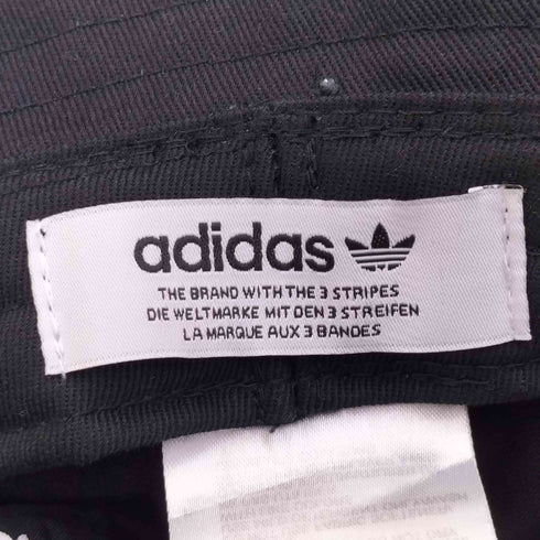 アディダス adidas ロゴ バケットハット レディース 5