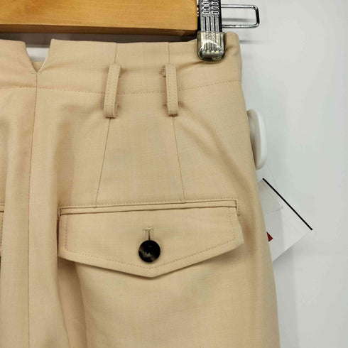 デミルクスビームス Demi-Luxe BEAMS ソフトツイル タック パンツ レディース JPN:34