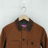 ジュンヤワタナベコムデギャルソンマンピンク JUNYA WATANABE COMME des GARCONS MAN PINK 12AW レザーポケットモールスキンカバーオール レディース JPN:S