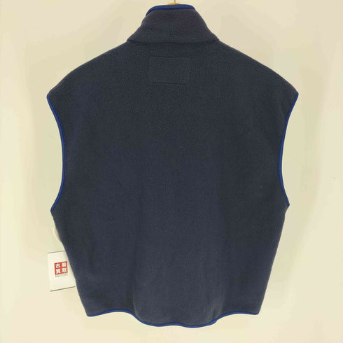 マンシングウェア GRANDSLAM MUNSINGWEAR パイピング フリースジップアップ ベスト メンズ import:L