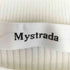 マイストラーダ mystrada レーヨン混 リブニット レディース JPN:38