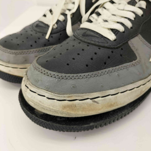 ナイキ NIKE AIR FORCE 1 LOW INSIDEOUT 温故知新 黒灰緑 メンズ JPN:27
