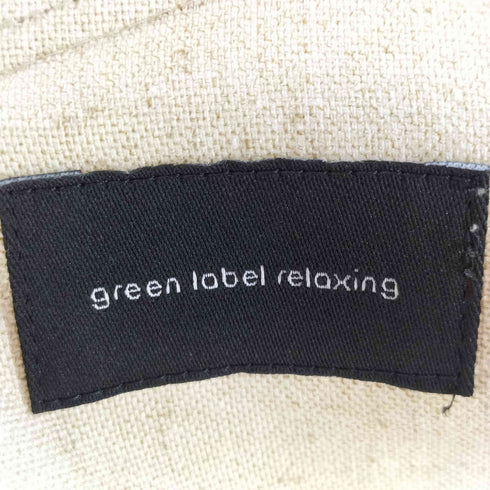 グリーンレーベルリラクシング GREEN LABEL RELAXING ワンピ スラブオックス フレア ジャンパー スカート レディース JPN:38