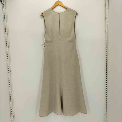 グリーンレーベルリラクシング GREEN LABEL RELAXING ワンピ スラブオックス フレア ジャンパー スカート レディース JPN:38
