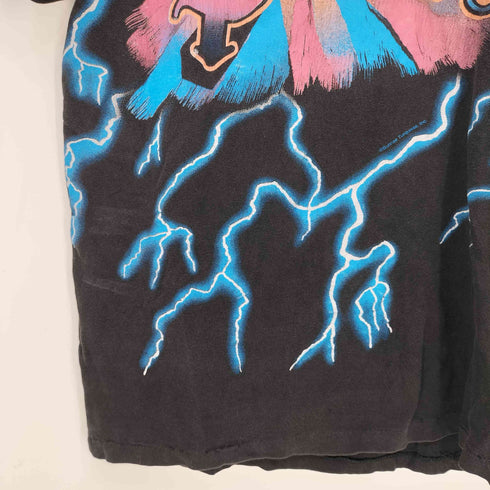 American thunder Jesus Power Tee Tシャツ 裾&袖シングル メンズ