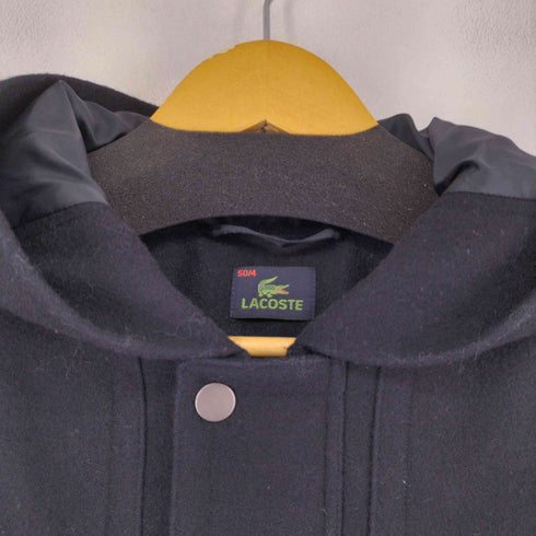 ラコステ LACOSTE ウール混 ジップアップ フード コート メンズ 50/4