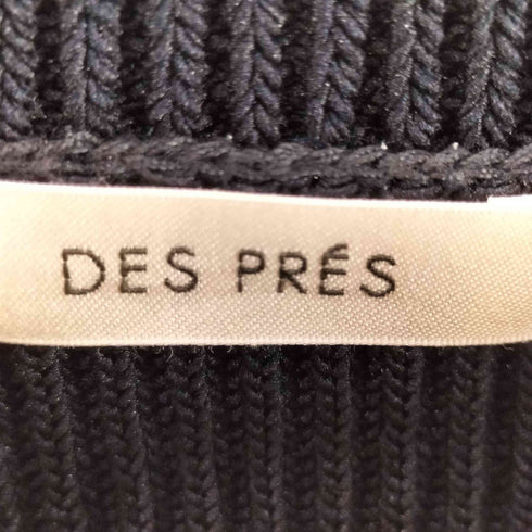 デプレ DES PRES 23SS コットン ポリエステル コイルヤーン ボートネック プルオーバー レディース FREE