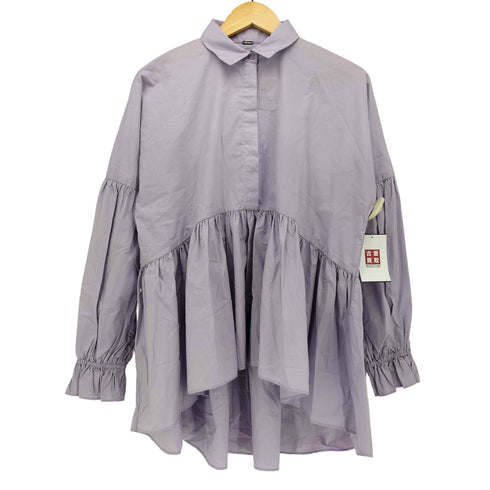 ミラオーウェン Mila Owen 24SS シャツ衿ボリュームブラウス レディース JPN:0