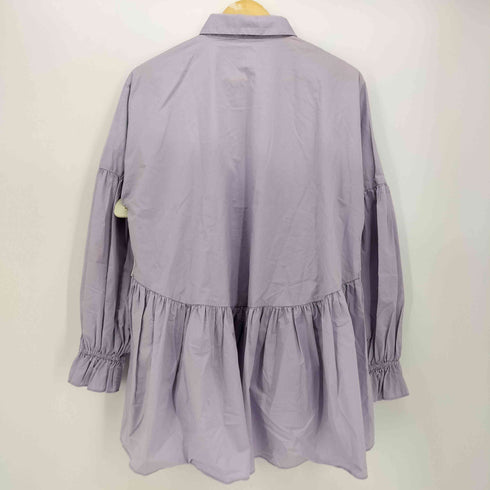 ミラオーウェン Mila Owen 24SS シャツ衿ボリュームブラウス レディース JPN:0