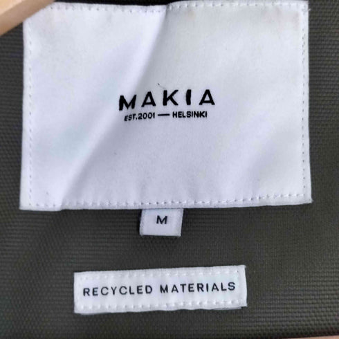 MAKIA リサイクルポリエステル 中綿モッズコート レディース import:M