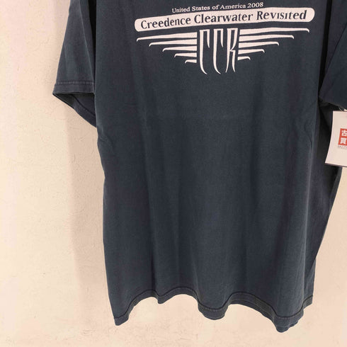 フルーツオブザルーム FRUIT OF THE LOOM 両面プリント バンドTEE メンズ import:XL