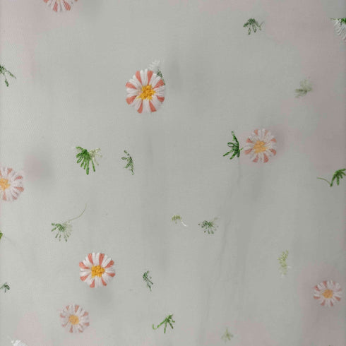 花柄シアートップス レディース