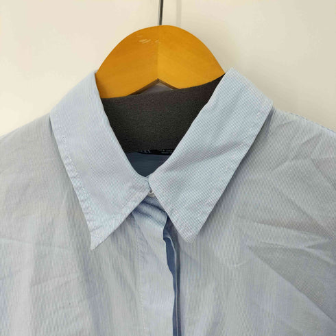 ザラ ZARA クロップドシャツ 2ポケット レディース import:S