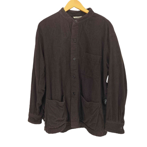オーラリー AURALEE 22SS ORGANIC COTTON TERRY CLOTH SHIRT BLOUSON メンズ JPN:4